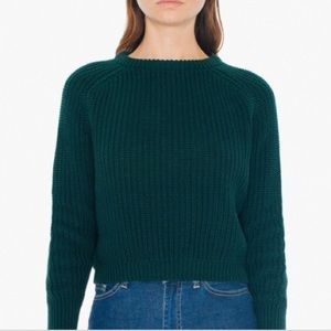 American Apparel Fisherman Pullover, Sage Green